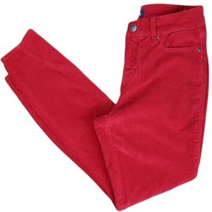 EUC NYDJ AMI Skinny Jeans, size 2,  Red